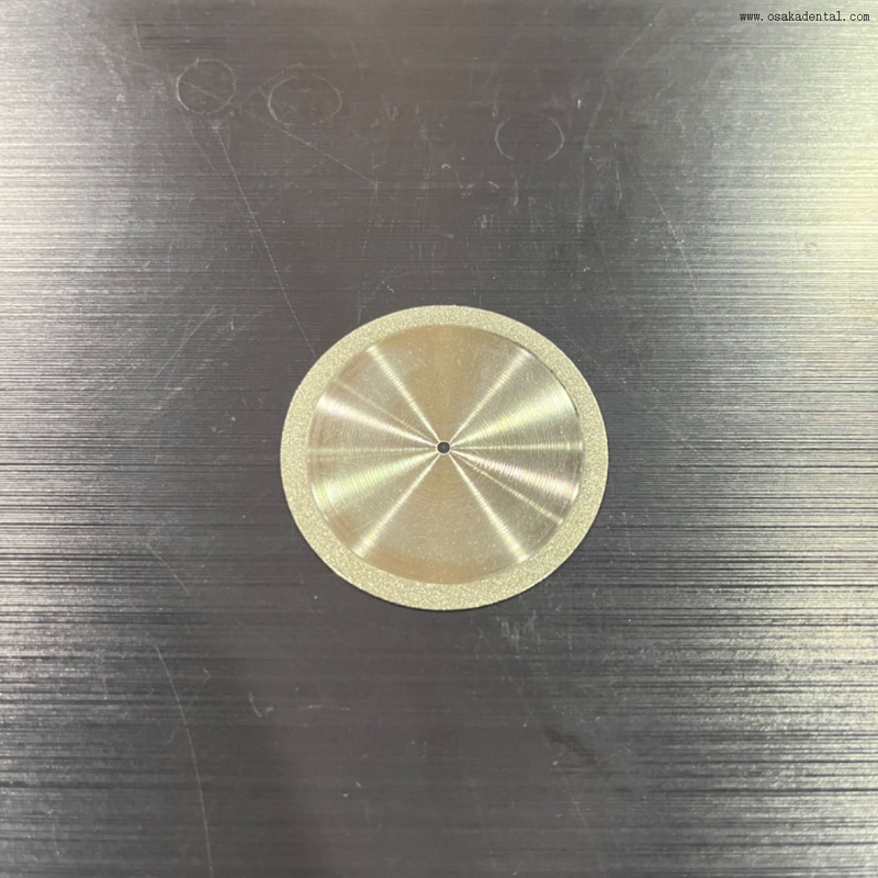 للاستخدام في مختبر الأسنان، منشار عجلة ماسية لقص القرص وتشكيل التشذيب