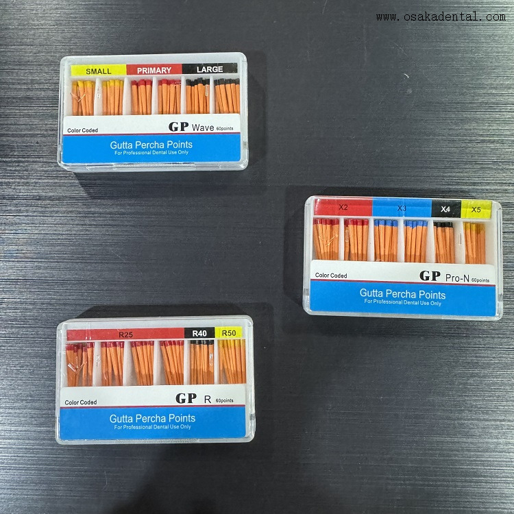 نقطة ورقة نقطة جوتا بيرشا للأسنان لموجة Pronext Reciproc One