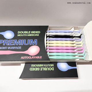 مرآة جانبية مزدوجة يمكن التخلص منها للأسنان