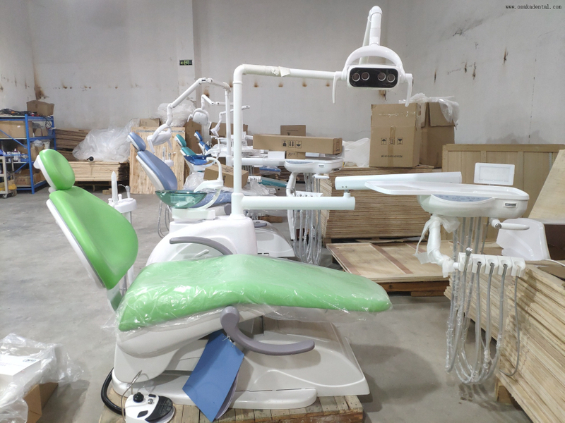 وحدة كراسي طب الأسنان شديدة التحمل ذات تصميم مريح للإجراءات السريرية المتقدمة