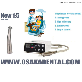 محرك كهربائي للأسنان بدون فرش مع ألياف بصرية بزاوية كونترا جديدة بنسبة 1:5
