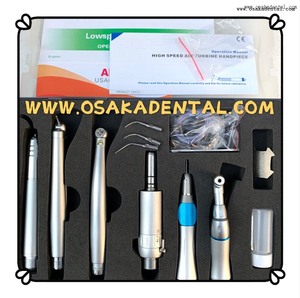 قبضة أسنان قوية منخفضة السرعة وسرعة عالية في المجموعة