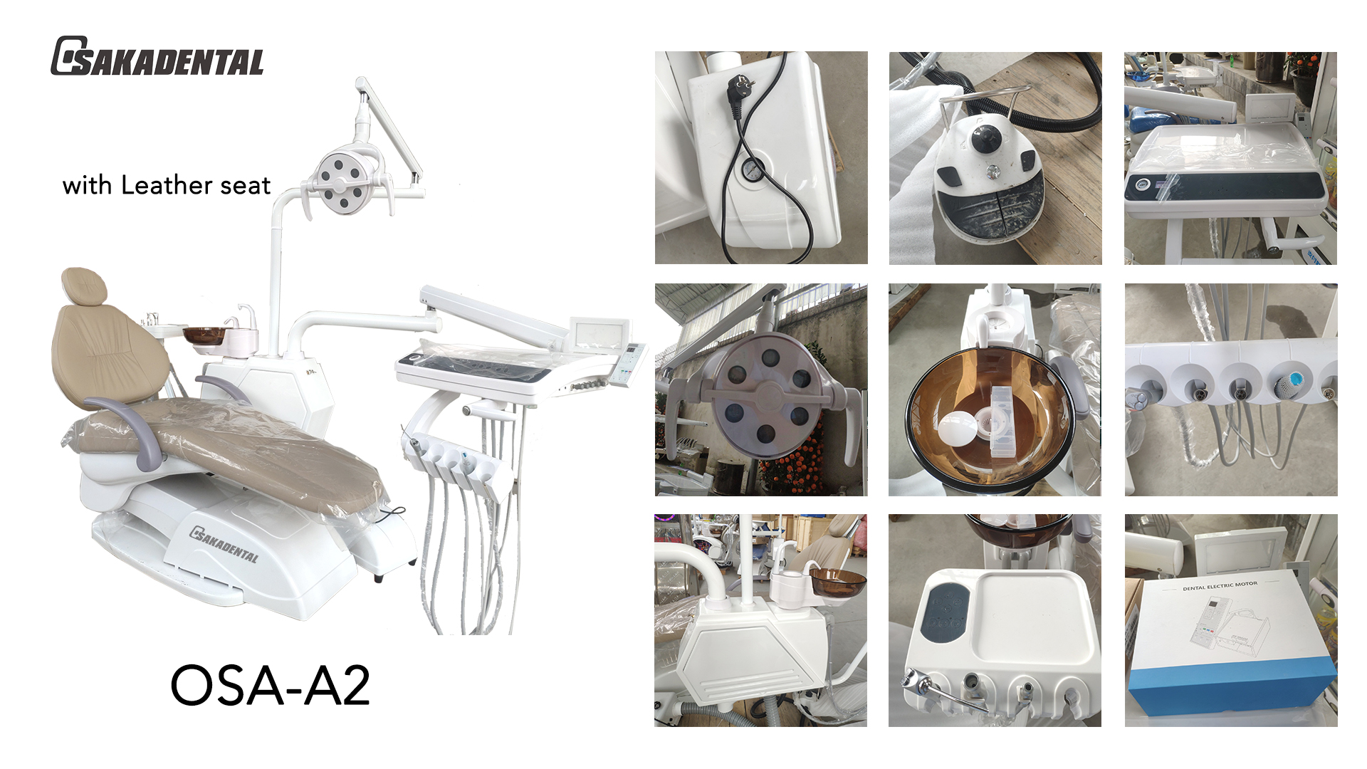 أغطية الفينيل تغطي كرسي الأسنان مع صينية مساعدة