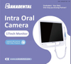 الكاميرا داخل الأسنان مع 17 بوصة الأبيض مراقب التثبيت على كرسي طب الأسنان OSA-M950W