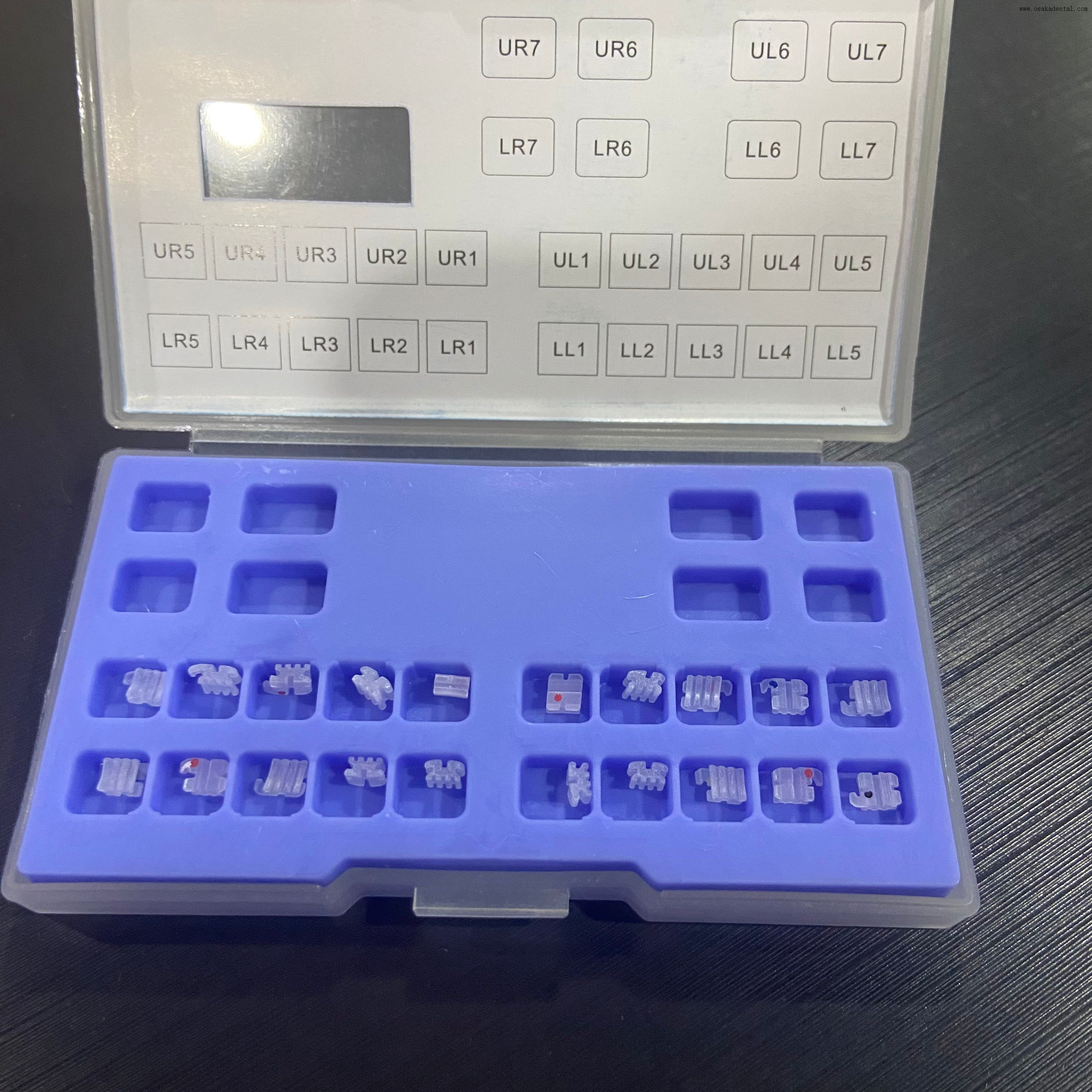 تقويم الأسنان السيراميك قوس ROTH / MBT 345 هوك OSA-P90-1