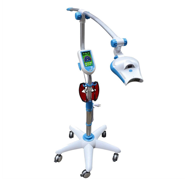 آلة تبييض الأسنان المحمولة بشاشة تعمل باللمس