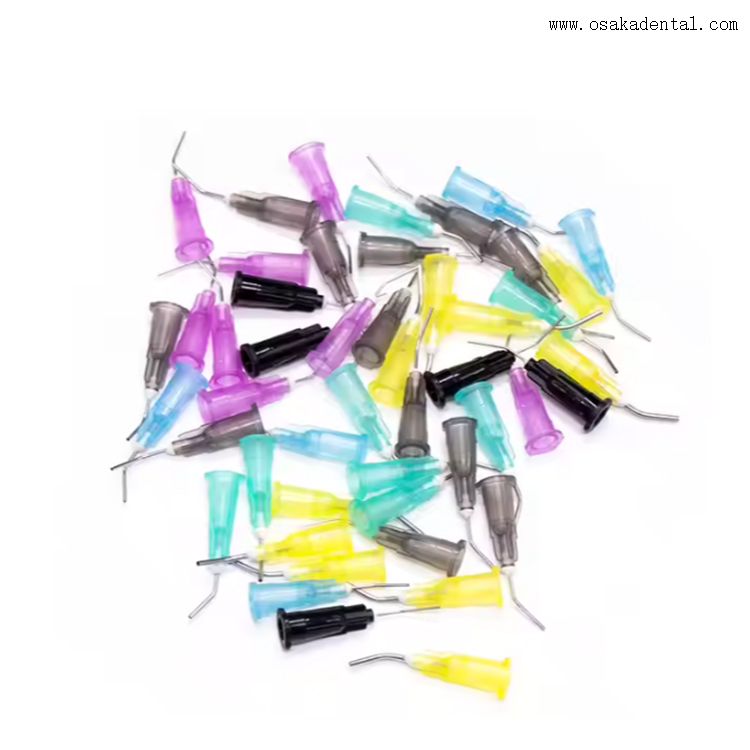 نصائح لتدفق الأسنان مسبقة الانحناء للاستخدام مرة واحدة في الأسنان