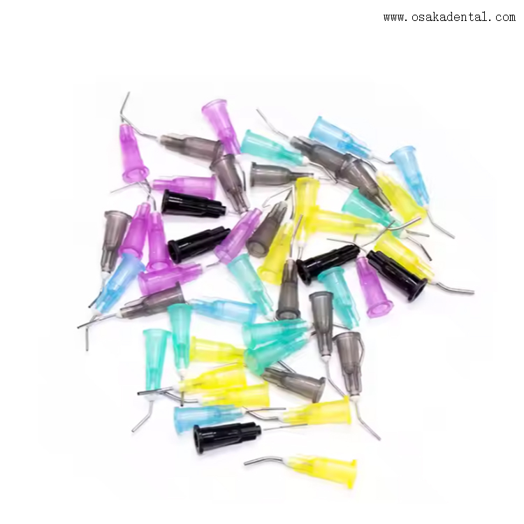 نصائح لتدفق الأسنان مسبقة الانحناء للاستخدام مرة واحدة في الأسنان