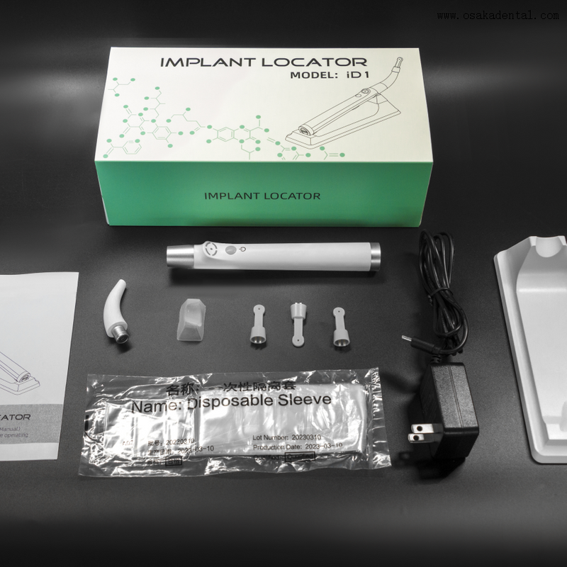 جهاز كشف زرع الأسنان لتحديد موقع مسامير الزرع