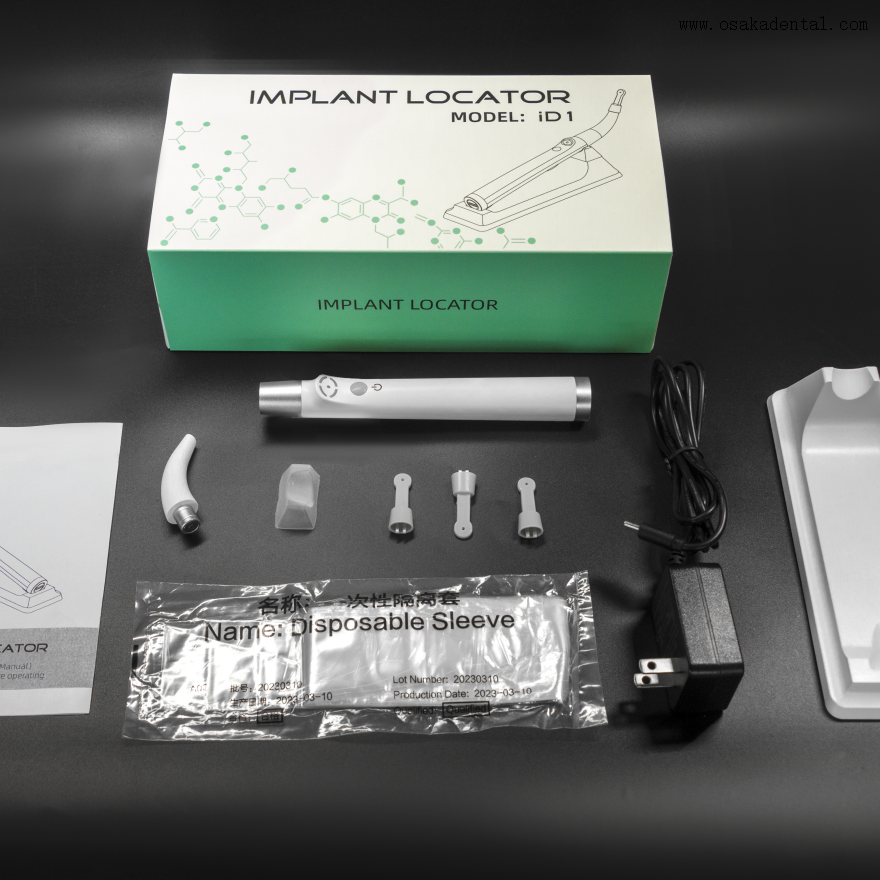 جهاز كشف زرع الأسنان لتحديد موقع مسامير الزرع