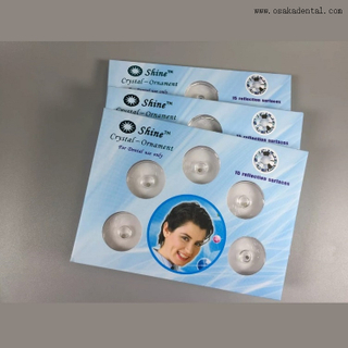 زخرفة الأسنان الأسنان الماس الجمال تألق الكريستال زخرفة 