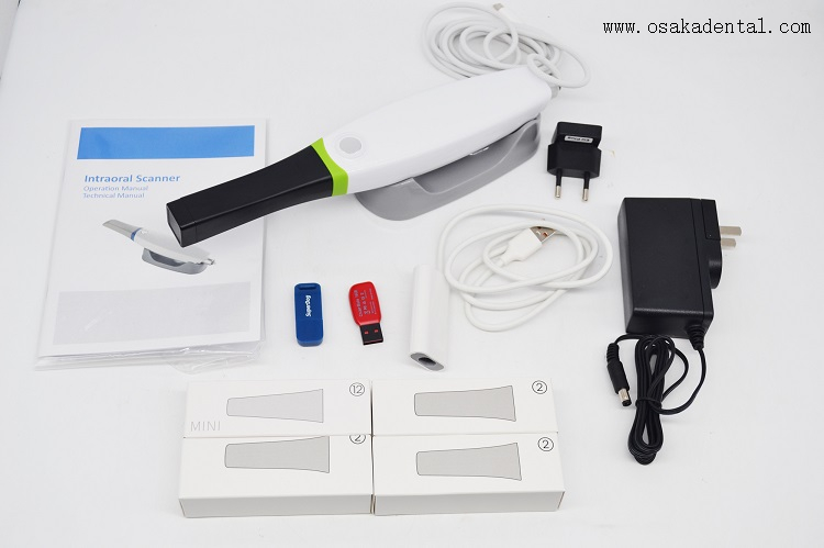 ماسح ضوئي ثلاثي الأبعاد للأسنان داخل الفم ثلاثي الأبعاد OSA-F062-S3