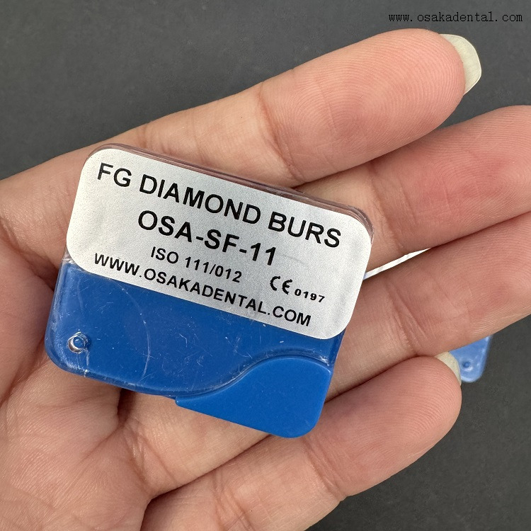 طب الأسنان FG Diamond Bur 5 قطعة/صندوق OSA-F656-T4 تعبئة جديدة