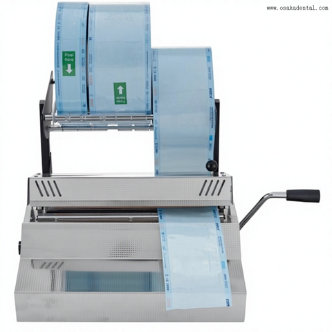 الأسنان الأوتوكلاف تعقيم الحقيبة لفة السدادة الأسنان ختم الحقيبة آلة الختم آلة الختم لعيادة الأسنان