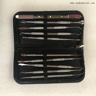 معدات مختبر الأسنان سكاكين حفر الأسنان عشر مجموعات