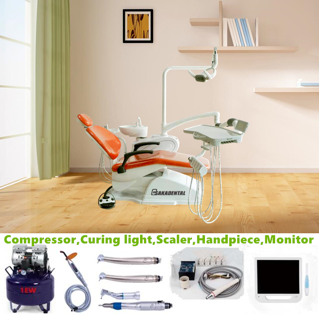 جيد كرسي طب الأسنان مع جودة مستقرة ومصباح الصمام العاكس