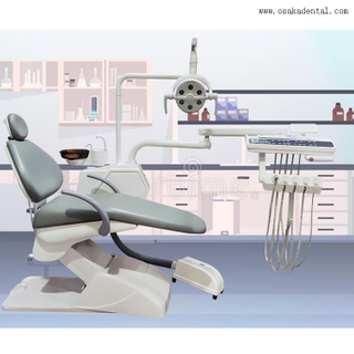 كرسي طب الأسنان عالي الجودة مع براز طبيب الأسنان 