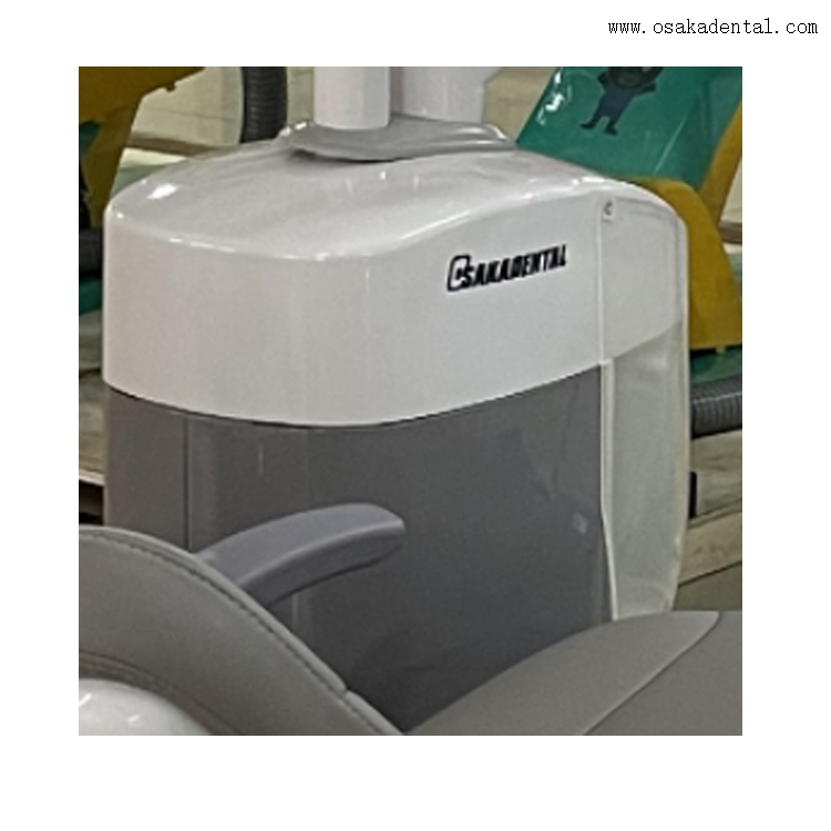 كرسي أسنان عالي المستوى مزود بشاشة 17 بوصة وكاميرا فموية