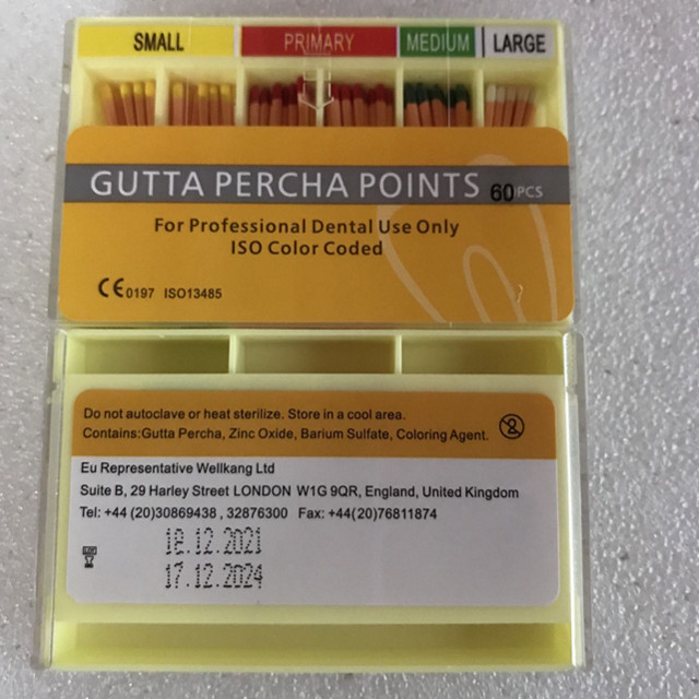 نقاط Gutta Percha عالية الجودة لملف واحد Systerm