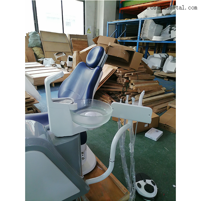كرسي طبيب أسنان من الدرجة العالية مع وحدة كرسي طبيب أسنان لعيادة الأسنان