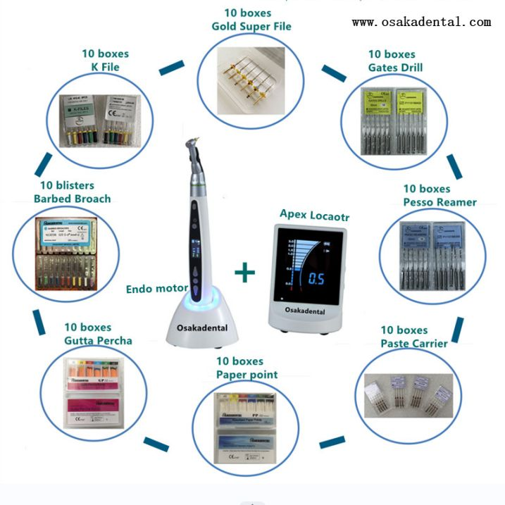 محرك إندو للأسنان مع موقع أبيكس وملف إندو