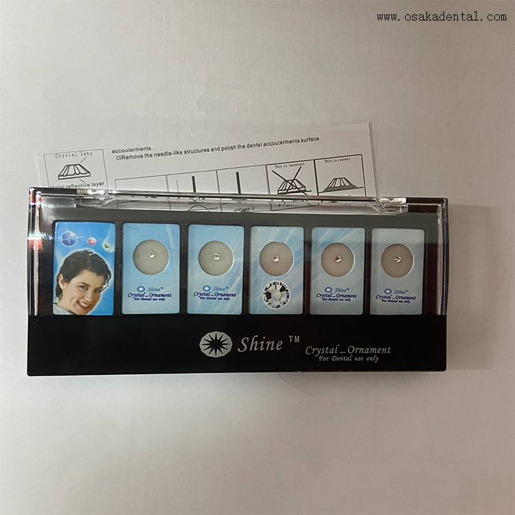 إكسسوارات الأسنان كريستال أو أحجار كريمة للأسنان