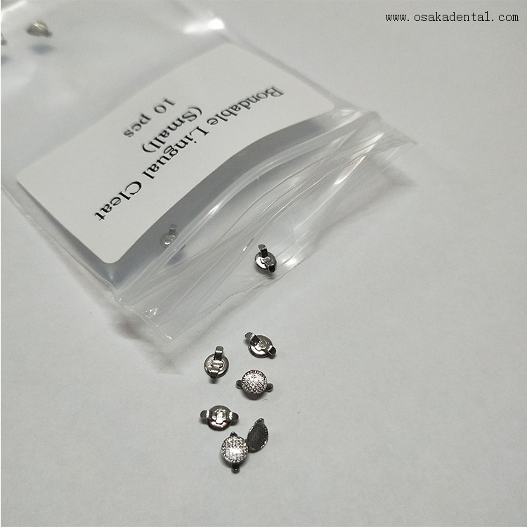 ملحقات تقويم الأسنان للأسنان المربط اللغوي القابل للربط