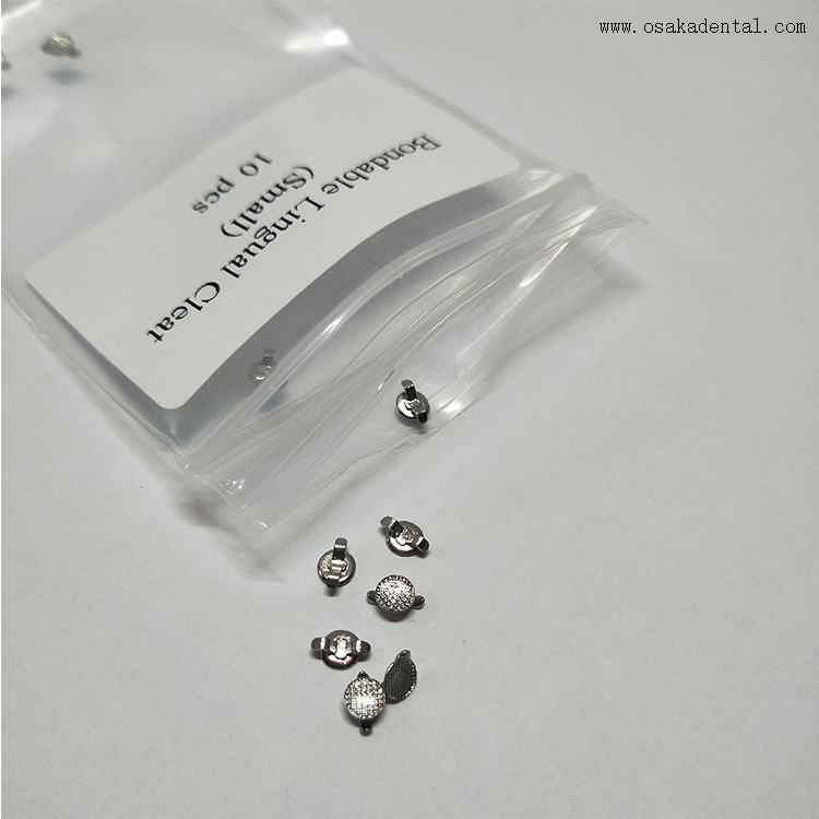 ملحقات تقويم الأسنان للأسنان المربط اللغوي القابل للربط