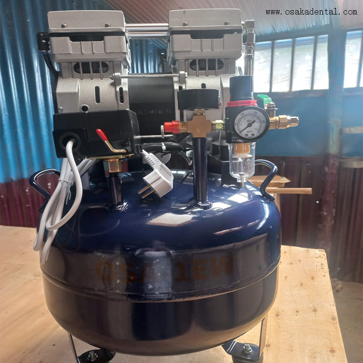 توريد ضاغط هواء سعة 40 لترًا لوحدة كرسي أسنان