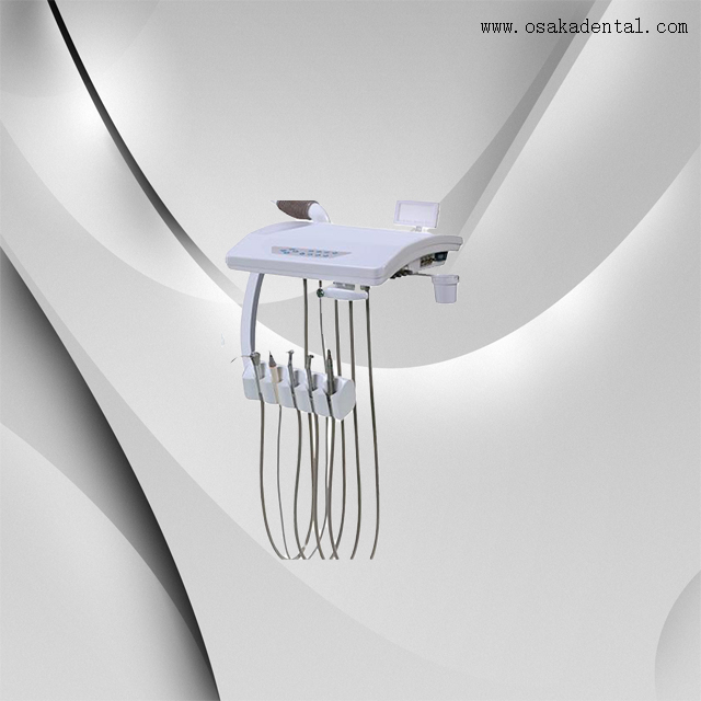 أغطية الفينيل كرسي الأسنان الجلدي مع مادة ألجينات الأسنان لطبيب الأسنان