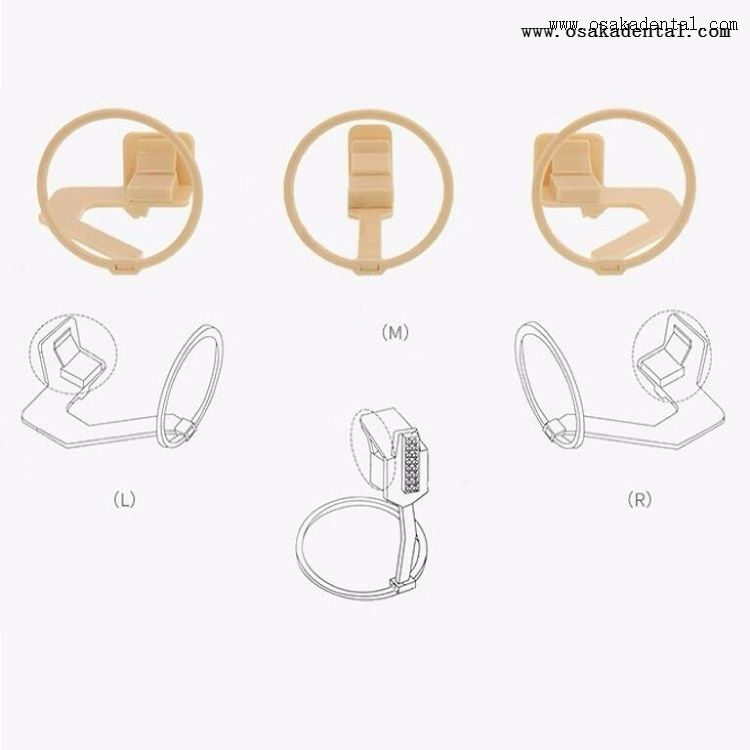 جهاز تحديد موضع فيلم الأشعة السينية للأسنان 3 قطعة/المجموعة OSA-W48-2