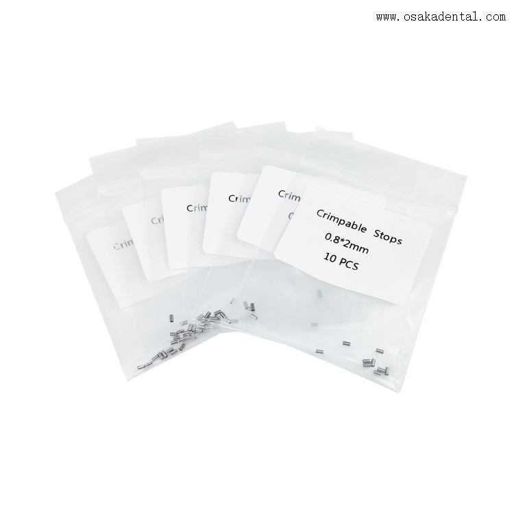 ملحقات تقويم الأسنان، توقفات صغيرة مجعدة