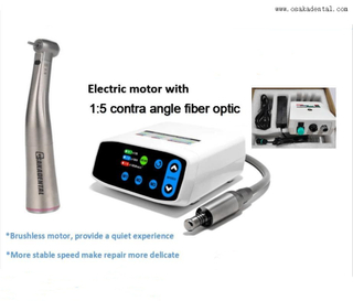 محرك كهربائي للأسنان بدون فرشاة بزاوية كونترا 1:5 