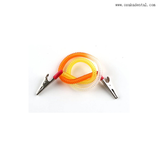 حامل مرايل الأسنان بمشبك بلاستيكي أو معدني