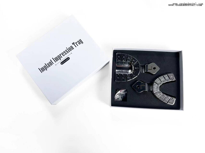 صينية انطباع من الفولاذ المقاوم للصدأ لزراعة الأسنان