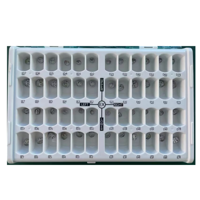 مجموعة كاملة من تاج الأسنان المعدني للأطفال