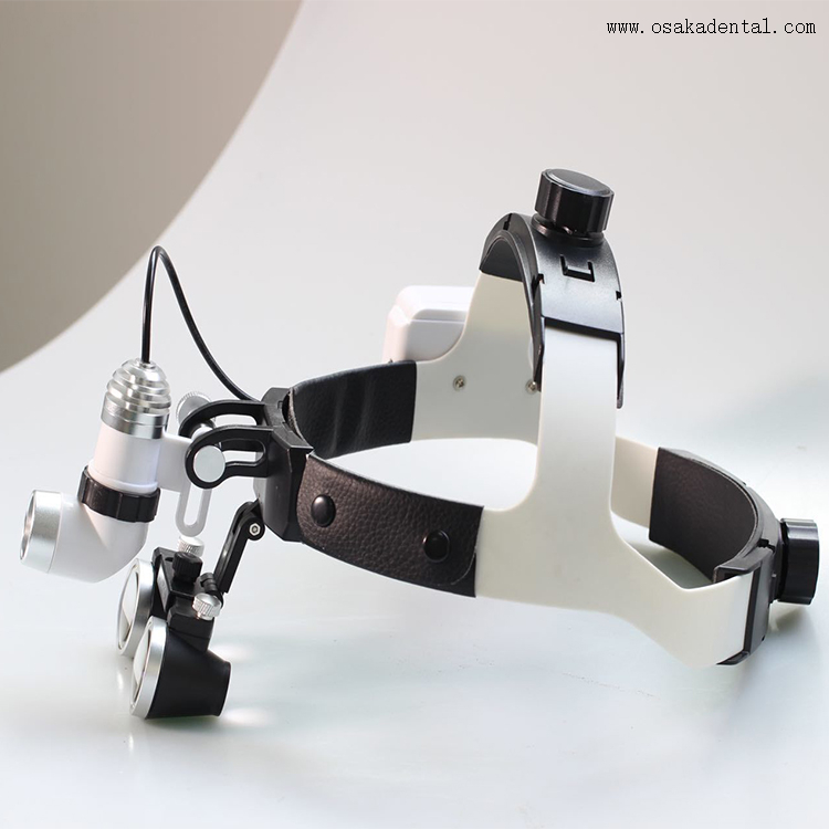 2.5x حلقة أسنان مع مصباح LED