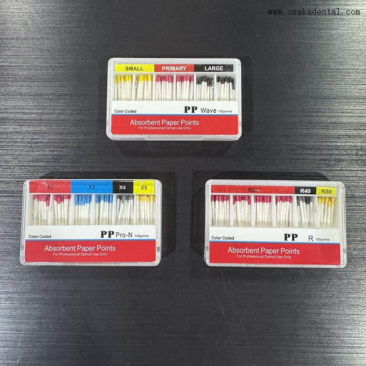 نقطة ورقة نقطة جوتا بيرشا للأسنان لموجة Pronext Reciproc One