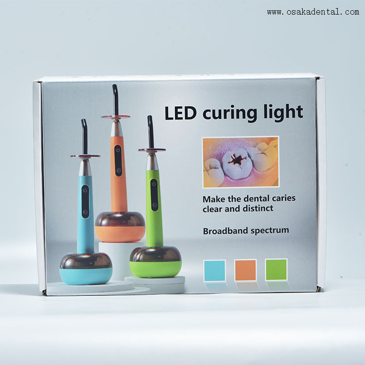 ضوء علاج الأسنان بتصميم الضوء الأزرق واسع الطيف