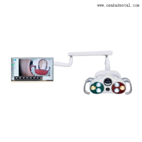 مصباح تسجيل LED مع ذراع وشاشة