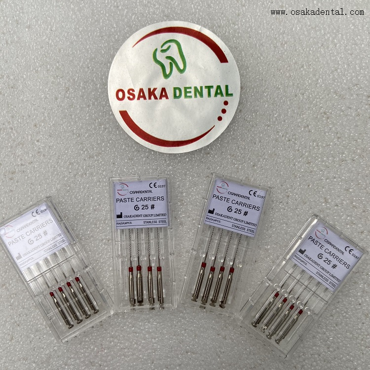 Dental Endo Files Lentulo / لصق الناقل Osakadental التعبئة OSA-247C