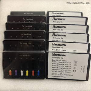 ملفات Niti الدوارة للأسنان ، ملفات استخدام اليد اللبية ، ملفات OSA-F151AA-H