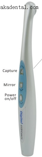 كاميرا فموية USB للأسنان باللون الأبيض + الأزرق