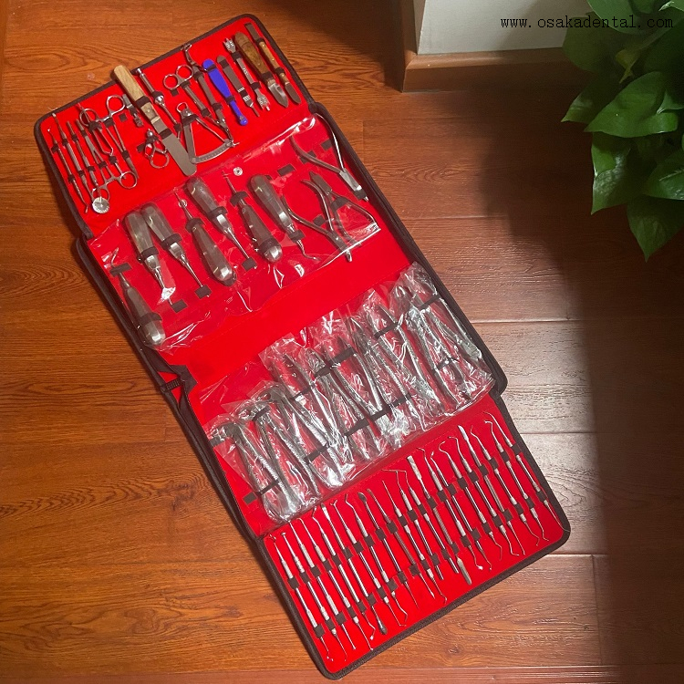 معدات مختبر الأسنان ملقط تقويم الأسنان ستين يجمع 60 قطعة/المجموعة أدوات طب الأسنان