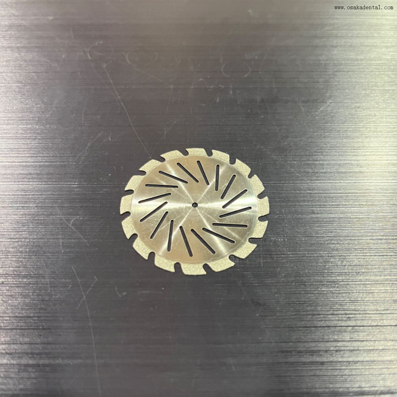 قرص منشار عجلة جلخ الماس للأسنان لطبيب الأسنان