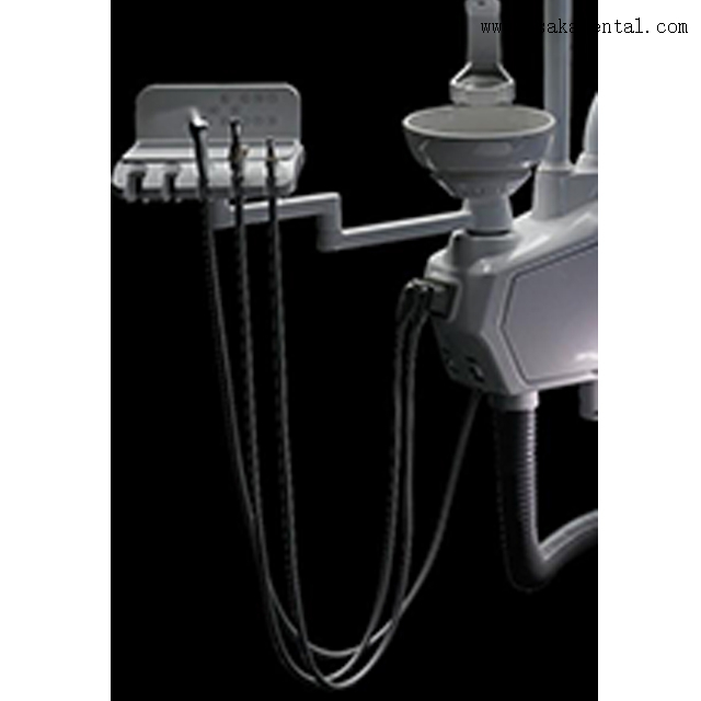 مصباح كرسي الأسنان الجلدي المريح لعيادة الأسنان مع مادة ألجينات انطباع الأسنان