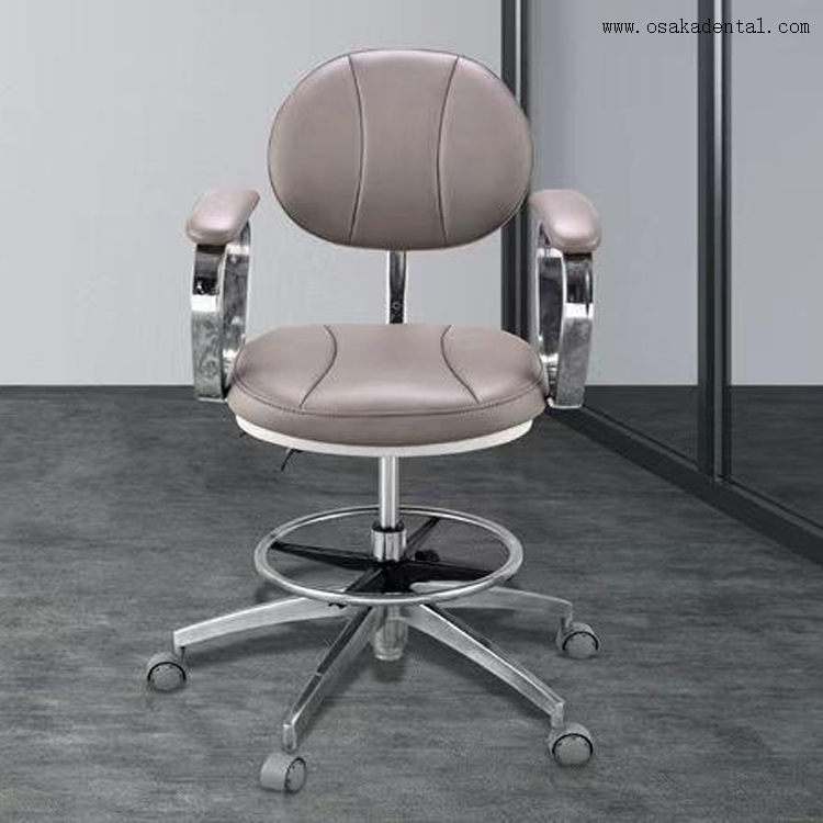 كرسي أسنان فاخر بذراع مزدوج