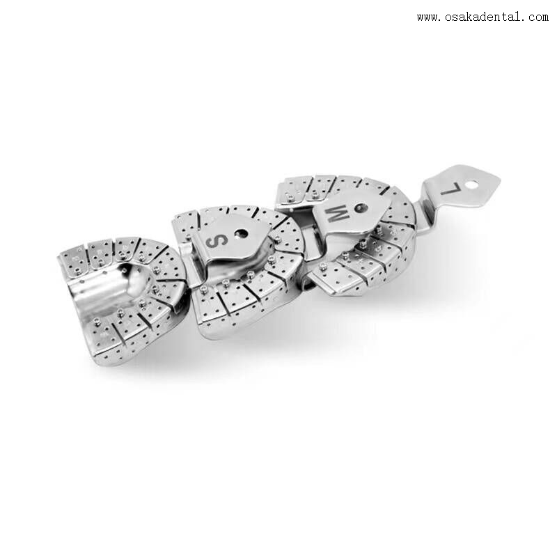 صواني انطباع زراعة الأسنان الاحترافية مصنوعة من صواني انطباع الأسنان المصنوعة من الفولاذ المقاوم للصدأ عالي الجودة