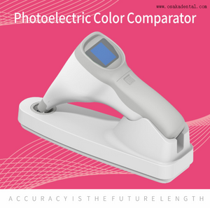 ظل ثلاثي الأطياف مطابق للون الأسنان، أضواء ملونة كهروضوئية، مقارنة الألوان