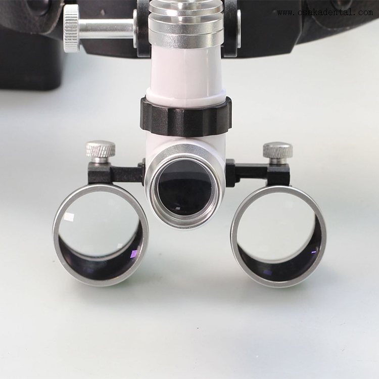 2.5x حلقة أسنان مع مصباح LED